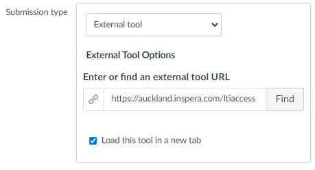 The option "Load this tool in a new tab" is ticked.