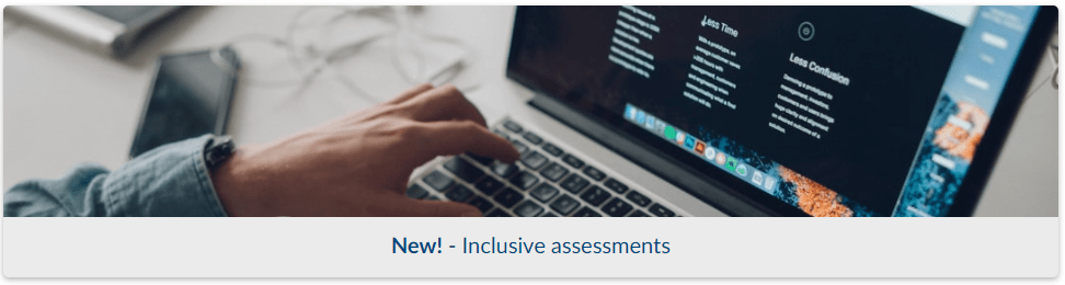 Inclusive assessments