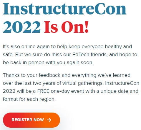 Instructure Conference 2022